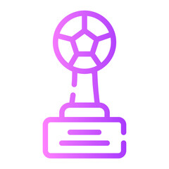 World Cup gradient icon