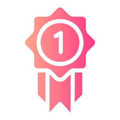 badge gradient icon