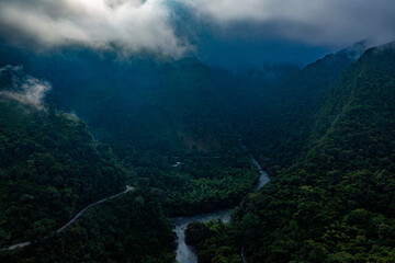 Obraz premium Colombia Landscapes Aerial View | Kolumbiens Landschaften aus der Luft 
