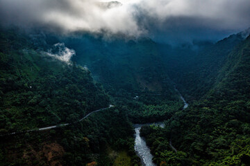 Obraz premium Colombia Landscapes Aerial View | Kolumbiens Landschaften aus der Luft 