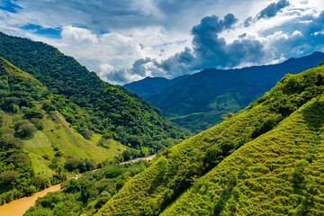 Colombia Landscapes Aerial View | Kolumbiens Landschaften aus der Luft 