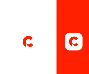 c Letter logo icon design template elements