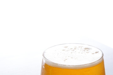 よく冷えたビールのグラス