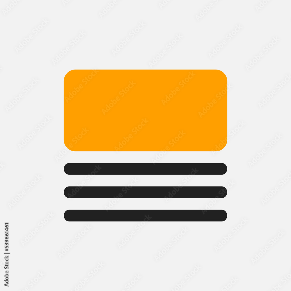 Wall mural layout icon in flat style, use for website mobile app presentation
