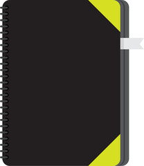 notebook Illustration. Vector element fashion and Miscellaneous goods