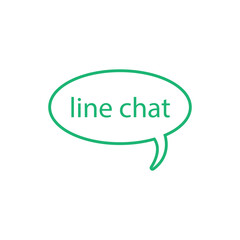 line chat icon
