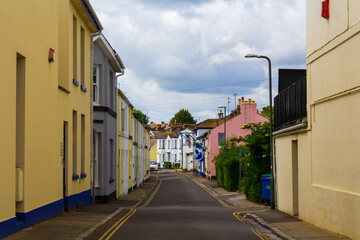 Houses in the street