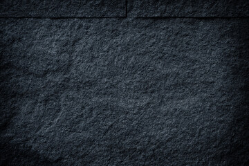 Dark grey stone / black slate stone background or texture