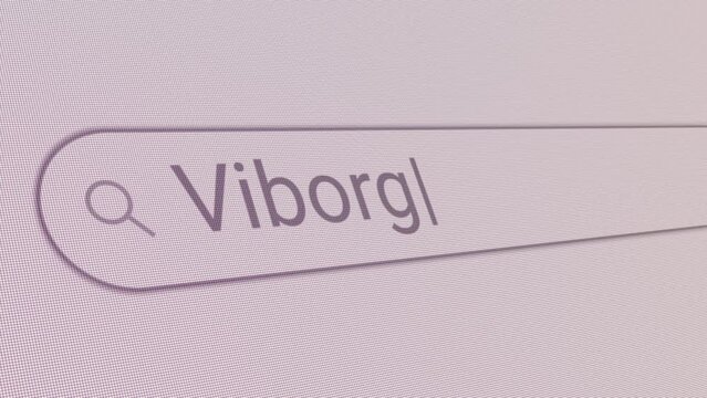 Search Bar Viborg 
Close Up Single Line Typing Text Box Layout Web Database Browser Engine Concept