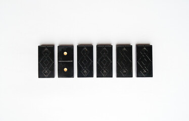 black and white wall