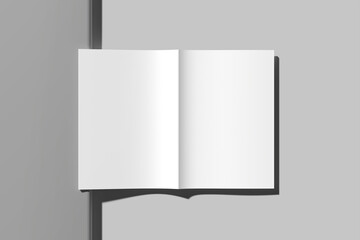A4 Magazine Blank Mockup