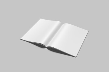 A4 Magazine Blank Mockup