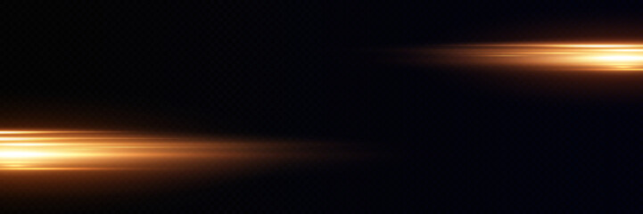 Fototapeta premium Golden light vectors.Bright gold star.Light flash.Gold glitter.