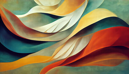 Swirls as abstract wallpaper background design