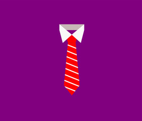 necktie vector