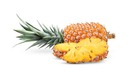 pineapple isolated on transparent png