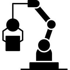 Robotic Machine Icon
