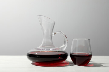 Concept of tasty and delicious alcohol drink, wine