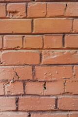 red brick wall