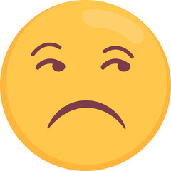 Obraz premium Emoji Face Illustration