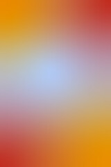 Obraz premium vertical golden orange - warming red - sky blue gradient background