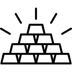 Gold Ingots Icon