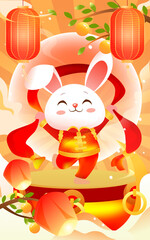 Fototapeta premium 兔年3