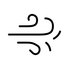 wind air clean glyph icon vector. wind air clean sign. isolated symbol illustration