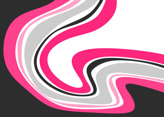 Abstract background with cute wavy line pattern and with some copy space area