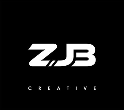 ZJB Letter Initial Logo Design Template Vector Illustration
