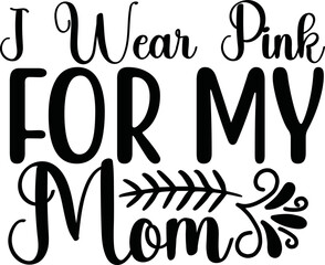 Breast cancer svg bundle