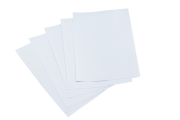 Real paper photo, brochure mockup template, softcover, closeup, isolated on light grey background to place your design