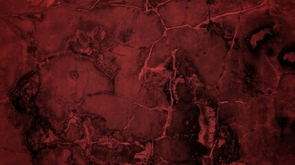 A textured background featuring deep red tones with a distressed, grunge appearance. The surface shows scratches and uneven patterns, creating a vintage feel.
