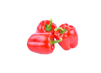 red pepper  isolated on transparent png