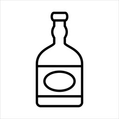 Alcohol Icon Logo Design Vector Template Illustration Sign And Symbol