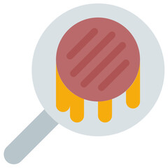 steak pan icon