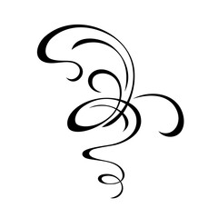 decorative abstract element with ornate design. graphic decor