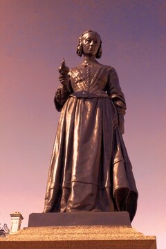 Statue of Florence Nightingale, London, United Kingdom.