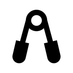 Hand Gripper Vector Icon