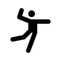 Cricket Fielding Vector Icon
