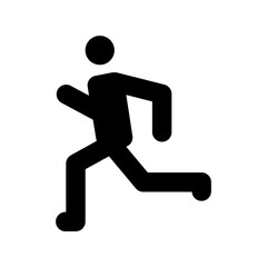 Jogging Vector Icon