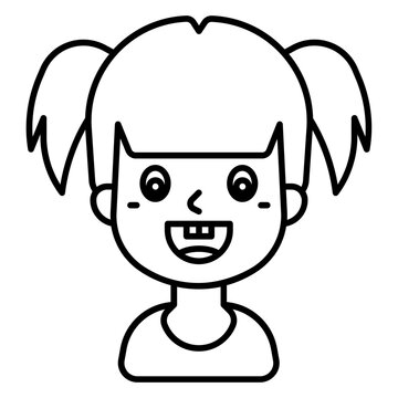 Pigtails Girl