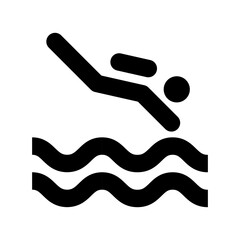 Snorkeler Vector Icon