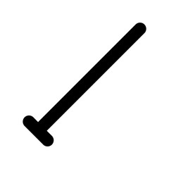 Golf stick Vector Icon