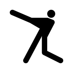 Batsman Vector Icon