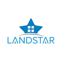 Home star logo design unique