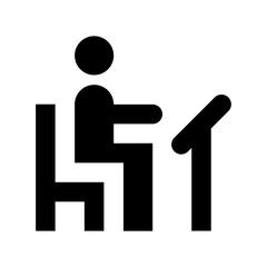 Student Flat Vector Icon
