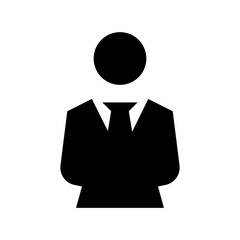 Businessman Flat Vector Icon