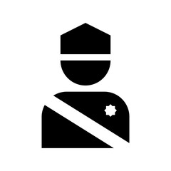 Driver Flat Vector Icon