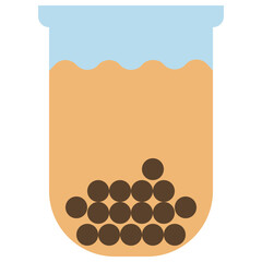 bubble milk tea icon